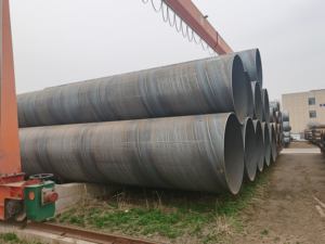Tubes en <span class=keywords><strong>acier</strong></span> soudés Structure <span class=keywords><strong>Tube</strong></span>/Type de produit <span class=keywords><strong>Tube</strong></span> Tuyau en <span class=keywords><strong>acier</strong></span> soudé en spirale de grand <span class=keywords><strong>diamètre</strong></span> Tuyau sans couture LSAW - Product Image 3