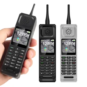 โทรศัพท์มือถือไร้สาย1.54นิ้วแบบย้อนยุคสำหรับบ้านพร้อมฟังก์ชั่นพาวเวอร์แบงค์