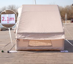 Vente en gros de tentes gonflables pour le camping <span class=keywords><strong>Tente</strong></span> <span class=keywords><strong>gonflable</strong></span> portable 4 saisons <span class=keywords><strong>avec</strong></span> 1 porte et grande fenêtre - Product Image 6