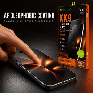ฟิล์มกระจกนิรภัยกันรอยแบบป้องกันการมองเห็น 28 องศา รุ่น King Kong สำหรับ iPhone 17 18 Pro 2.5D HD ป้องกันเต็มจอ OEM แบบกำหนดเองได้ - Product Image 5