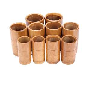 Obat tradisional Cina, perangkat bekam bambu Set tabung bambu baru untuk penggunaan tubuh rumah tangga menghilangkan kelembapan & menghasilkan Qi - Product Image 1