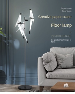 โคมไฟในร่มสไตล์คลาสสิกโคมไฟนกสำหรับตกแต่งโคมไฟตั้งพื้นสำหรับห้องนั่งเล่นโคมไฟตั้งพื้นแบบโมเดิร์น - Product Image 4