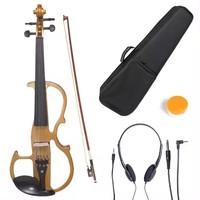 Wholesale Oem Price Cheap 4/4 Violin High Quality Electric Violin for Beginner