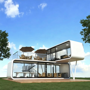 Casa Prefabricada Portátil Tipo Cápsula Espacial Apple, Oficina Móvil para Exteriores, Casa Pequeña Moderna para Jardín, Estudio o Casa de Huéspedes - Product Image 3