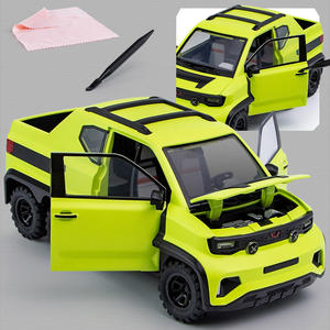 Wuling Hongguang-mini camioneta de aleación para niños, coche de simulación, modelo de coche de metal, coche de juguete, 1:18 - Product Image 5