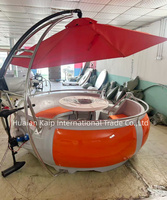 Bateau de sport gonflable avec moteur, bateau banane, barbecue, donut park