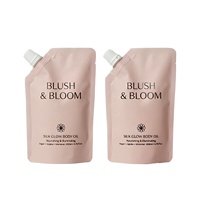 Pochette souple personnalisée avec bec verseur, sachet refermable de qualité alimentaire à haute barrière avec bouchon à vis blanc pour le remplissage de vin et de boissons liquides