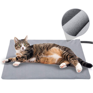 Yıkanabilir Yumuşak Isıtmalı Köpek Yatağı Çiğnemeye Dayanıklı Çelik Kordonlu Evcil Hayvan Isıtma Pedi - Product Image 1