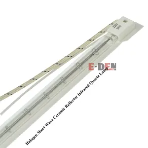 Sk15 lâmpada de aquecimento refletora de cerâmica, halogênio, ir, 235v, 2000w, substituição, 14103z/98, quartzo, ir, lâmpada