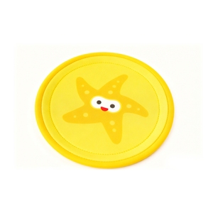Starfish Pattern Circular Neoprene Flying Disc Toy <strong>Dog</strong> Flying Saucer Toy Waterproof and Bite Resistant Durable - Product Image 2