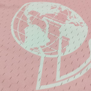 Pantalones cortos de baloncesto con estampado Rosa Venta al por mayor Pantalones cortos de malla personalizados, pantalones cortos de malla con estampado completo para hombres - Product Image 5