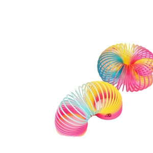 New Sale Original Giant Plastic Spring Toy for Kids Walking Rainbow Party Toy Classic Toys - Product Image 1