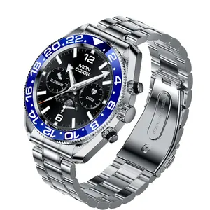 Smart Watch Herren Multifunktionssport wasserdichte Uhren AW35 Stahl Armbanduhr Anruf verbundene Mode für Herren