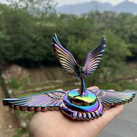 Emblèmes 5D pour capot de voiture de style avion et emblème 3D en forme d'aigle pour l'avant de la voiture et l'avant de la voiture, emblème métallique 5D