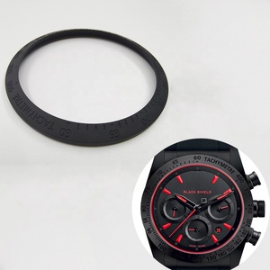 Boucle d'insertion de <span class=keywords><strong>lunette</strong></span> de montre de matière noire pour les outils de pièces de montre automatiques Tu-dor BLACK <span class=keywords><strong>SHIELD</strong></span> M42000CR - Product Image 1