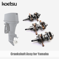 KOETSU Ensemble de vilebrequin à essence pour moteur hors-bord Yamaha, kit de pièces pour moteur de bateau, deux temps, 2-40 CV