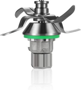 Pièces de robot culinaire couteau pour Vorrwerk Thermommix TM6 couteau de robot culinaire en acier inoxydable, y compris le joint - Product Image 1