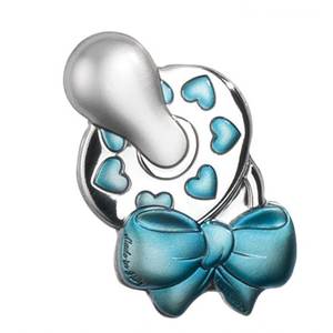 Blazon Light Blue Pacifier Small Silicone Fruit <b>Teether</b> for <b>Babies</b> 0-12 Months BPA Free Certified - Product Image 1