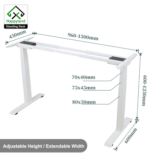 <span class=keywords><strong>Bureau</strong></span> électrique moderne Cadre de <span class=keywords><strong>bureau</strong></span> réglable <span class=keywords><strong>en</strong></span> hauteur Mobilier de <span class=keywords><strong>bureau</strong></span> Table à hauteur réglable pour le <span class=keywords><strong>bureau</strong></span> - Product Image 1