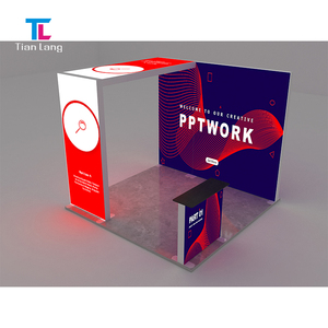 Exposición de TianLang, muchos tipos personalizados de feria comercial, caja de luz de tela de tensión retroiluminada, pantalla de stand de 10x10 - Product Image 2