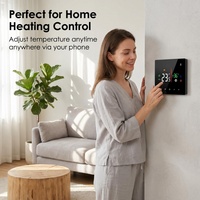 Termostato WIFI RKHK Tuya para Calefacción por Suelo Radiante, Controlador de Temperatura Ambiente para Sistema de Calefacción por Suelo Radiante, Termostato Doméstico