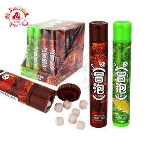 Cola de alta calidad, sabor a Lima burbuja de <span class=keywords><strong>Soda</strong></span> presionada caramelo efervescente - Product Image 1