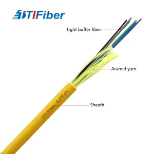 Câble de faisceau de haute qualité GJPFJH monomode G657A1 A2 câble FTTH 12 24 câbles de dérivation à fibre optique