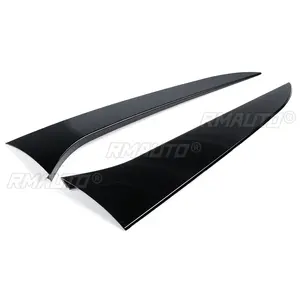 1 Par de Alerones Laterales Negros Brillantes para Ventana Trasera, Divisores de Aire para BMW X1 E84 2009 2010 2011 2012 2013 2014 2015, Alerones para Estilizar el Automóvil - Product Image 2