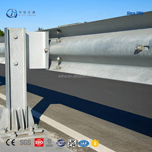 Barriera di sicurezza del Guardrail della forma d'onda del Guardrail in acciaio rinforzato per la sicurezza stradale W fascio Guardrail barriera di traffico - Product Image 5