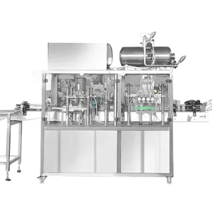 4 Heads Volautomatische Bier Kan Filler En Seamer Bier Inblikken Machine Systeem Voor Factory Direct Te Koop