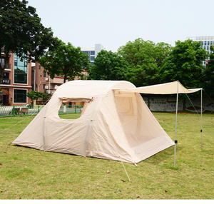 <span class=keywords><strong>Tunnel</strong></span> <span class=keywords><strong>tente</strong></span> auvent 5-8 <span class=keywords><strong>personnes</strong></span> Camping en plein air épaissi étanche crème solaire tuyau <span class=keywords><strong>tente</strong></span> gonflable - Product Image 3