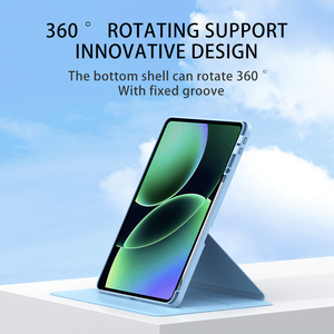 <span class=keywords><strong>Cover</strong></span> Protettiva Trasparente Girevole a 360 Gradi in TPU+Acrilico per Tablet Xiaomi Pad 8/8 Pro - Prodotta da un Produttore Certificato Gold Medal, un Bestseller! - Product Image 6
