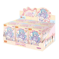 Authentique BLOKS Hatsune Miku Sweet Dream Party Series Dress Up Doll Blind Box 6PCS Set Cute Anime Kawaii Collectible Toys
