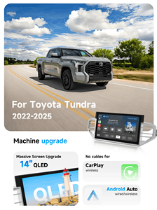 Xe đa phương tiện Player Car Stereo đơn vị đứng đầu 10 inch <span class=keywords><strong>Android</strong></span> đài phát thanh 8 + 256 gam Carplay màn hình cho tacoma 2015+ - Product Image 4