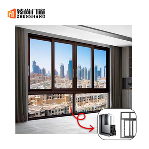 Premium Özel Ses Yalıtımlı Alüminyum Sürme Pencere Yalıtımlı Camlı Ev - Product Image 3