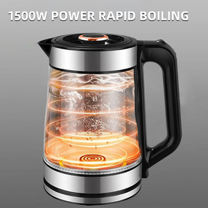 SL-Double Wall 2L Smart Glass <b>Kettle</b> <b>Kettle</b> Household Glass <b>Kettle</b> Automatic Portable Best-Selling Double Wall <b>Kettle</b> - Product Image 2