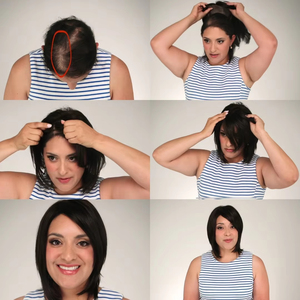 <span class=keywords><strong>Toppers</strong></span> <span class=keywords><strong>de</strong></span> cheveux humains européens pour cheveux clairsemés Topper en soie à faible densité avec grande base <span class=keywords><strong>Toppers</strong></span> <span class=keywords><strong>de</strong></span> cheveux humains pour bébés - Product Image 6