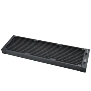 Radiador OCOCOO 360mm Diámetro Interface 6mm 3*120mm Ventilador 12 Pcs Aquedutos DIY Computador PC Sistema de Refrigeração a Água