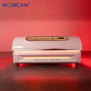 Merican đầy đủ cơ thể hồng ngoại trị liệu giường 660nm 850nm Đèn Led nhà Thiết bị chăm sóc sức khỏe nhà máy bán hàng trực tiếp - Product Image 5