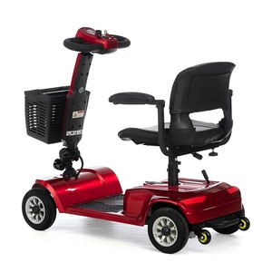 2024 Silla <span class=keywords><strong>de</strong></span> freno eléctrica plegada <span class=keywords><strong>de</strong></span> fábrica <span class=keywords><strong>de</strong></span> China Scooter <span class=keywords><strong>de</strong></span> 4 ruedas para adultos Walker Rollator - Product Image 4