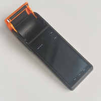 Nouveau terminal de point de vente portable avec système Android 14.0, impression thermique 58 mm, adapté pour les commandes en restaurant