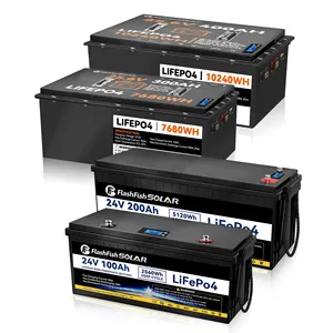 딥 사이클 Lifepo4 배터리 liitokala 12V 100Ah 150Ah 200Ah 300Ah 400Ah 리튬 이온 태양 에너지 저장 24V Lifepo4 배터리 팩