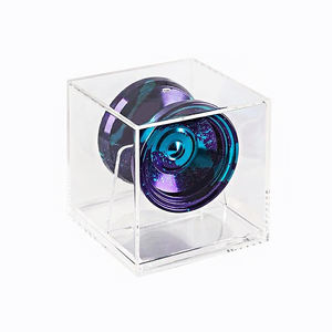 Carré d'assemblage personnalisé en acrylique transparent <span class=keywords><strong>Yoyo</strong></span> présentoir <span class=keywords><strong>Yoyo</strong></span> en plexiglas pour magasin de jouets - Product Image 1