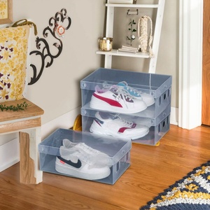 Boîte en plastique BOPP transparente pliable sur mesure de qualité alimentaire pour emballage sous blister, avec logo/design graphique personnalisé, pour chaussures durables - Product Image 4