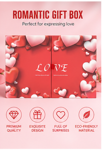 Custom Valentine's Day Gift <b>Box</b> with Drawers Rigid Cardboard Heart Shaped <b>Christmas</b> Blind <b>Box</b> Mystery Packaging Wholesale - Product Image 2