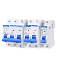 Haute qualité CHNT NXB-63 B courbe MCB 1P 1A 2A 3A 4A 6A 10A 16A 20A 25A 32A 40A 50A 63A DC MCB NXB-63 disjoncteur Miniature