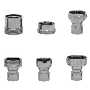 Accesorios para Grifo Automático de 4/6 Pulgadas, Conector de Manguera de Entrada para Lavadoras con Rosca Fina M2224, Roscas Internas y Externas - Product Image 1