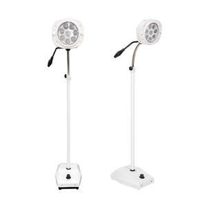 Lampe d'examen chirurgical électrique IN-JC06, lampe LED verticale mobile sur pied avec un CRI élevé de 96 et une température de couleur de 5200K - Product Image 2