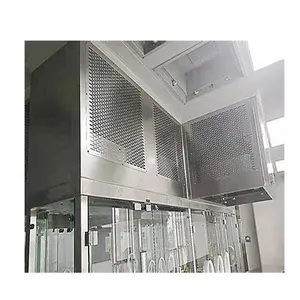Cappa a flusso laminare in acciaio inossidabile Standard GMP per la linea di produzione di colliri