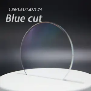 Hot Sale CW-55 Anti Blue Anti Rays Blocker Lenses Variable Focus Cristales 1.67 Blue Cut Single Vision Lens